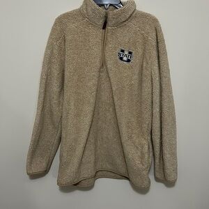 Women’s 3/4 Zip Up Fuzzy Utah State University Jacket